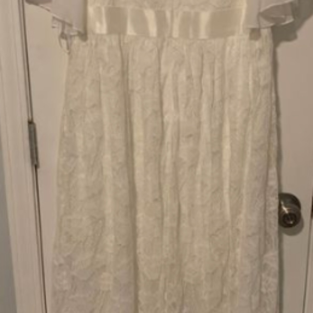 Shein Curve Wedding Dress